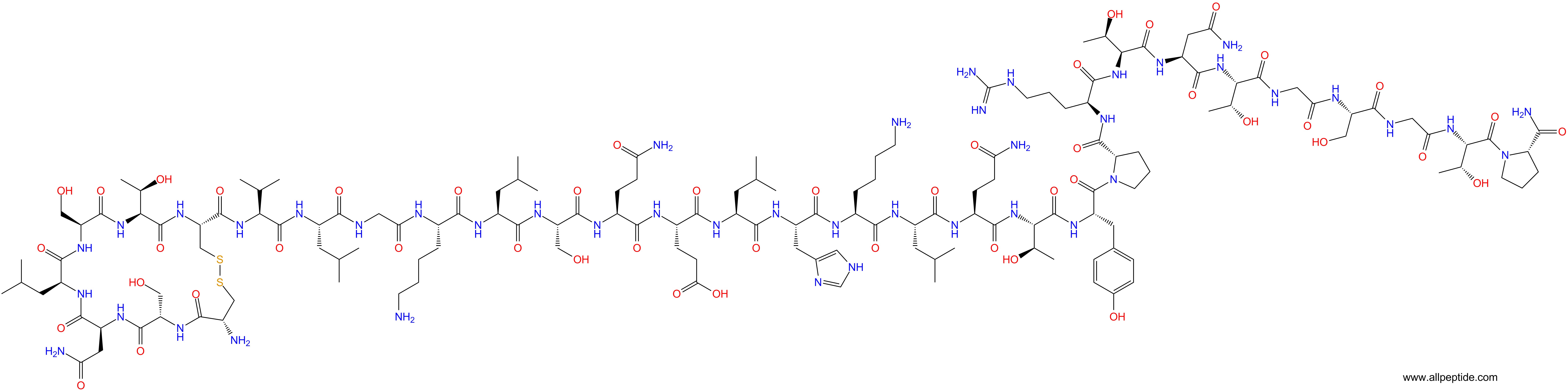 专肽生物产品醋酸鲑鱼降钙素、Salmon Calcitonin Acetate47931-85-1/9007-12-9