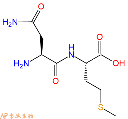 专肽生物产品H2N-Asn-Met-COOH