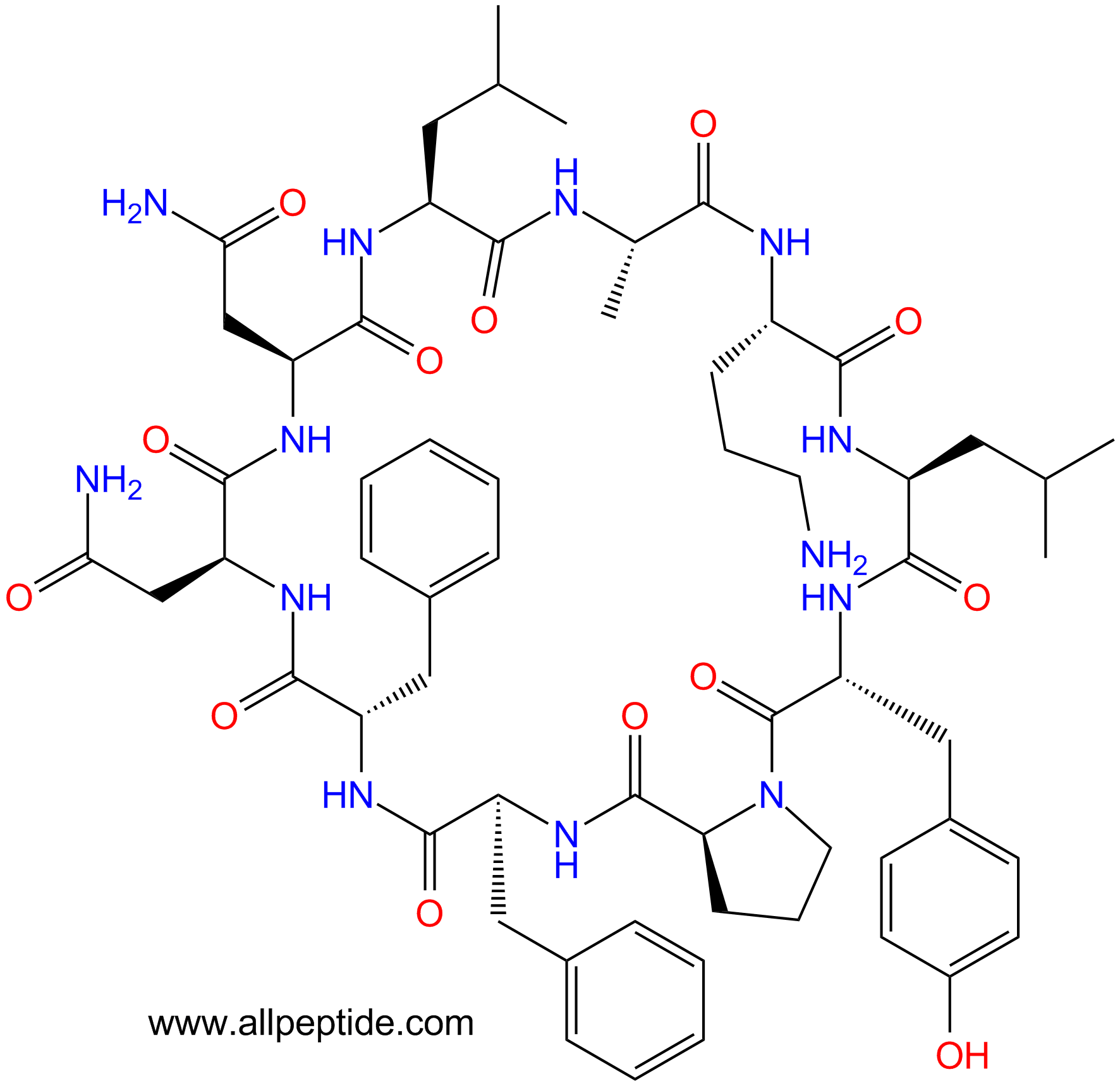 专肽生物产品cyclo(NLAOLdYPFdFN-)1235242-79-1