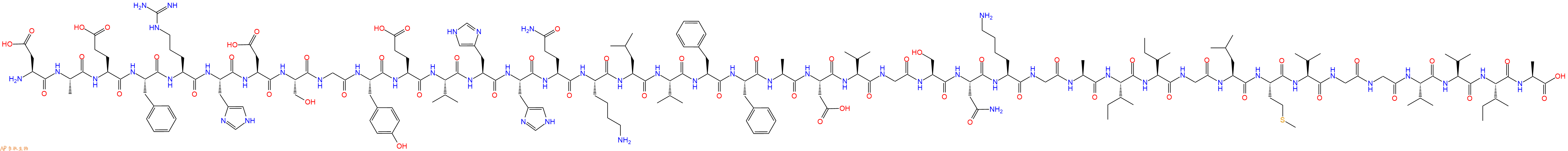 专肽生物产品淀粉肽(Des-Glu²²)-Amyloid β-Protein (1-42)1239313-74-6