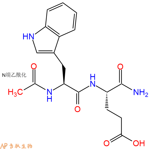 专肽生物产品二肽Ac-Trp-Glu-NH2