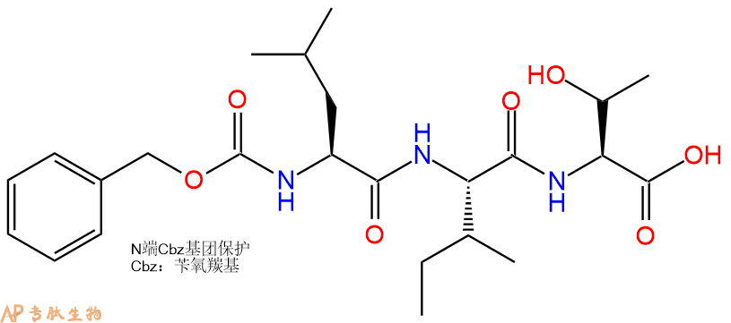 专肽生物产品三肽Cbz-Leu-Ile-Thr74883-86-6