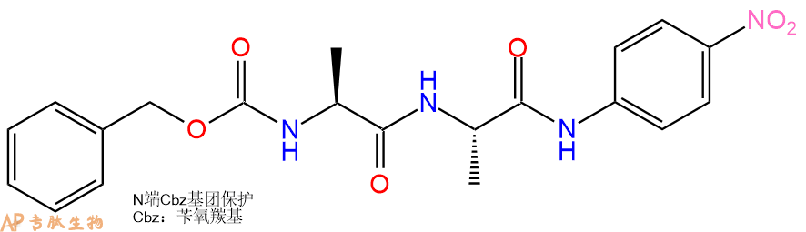 专肽生物产品二肽标记肽Z-Ala-Ala-对硝基苯胺61043-58-1