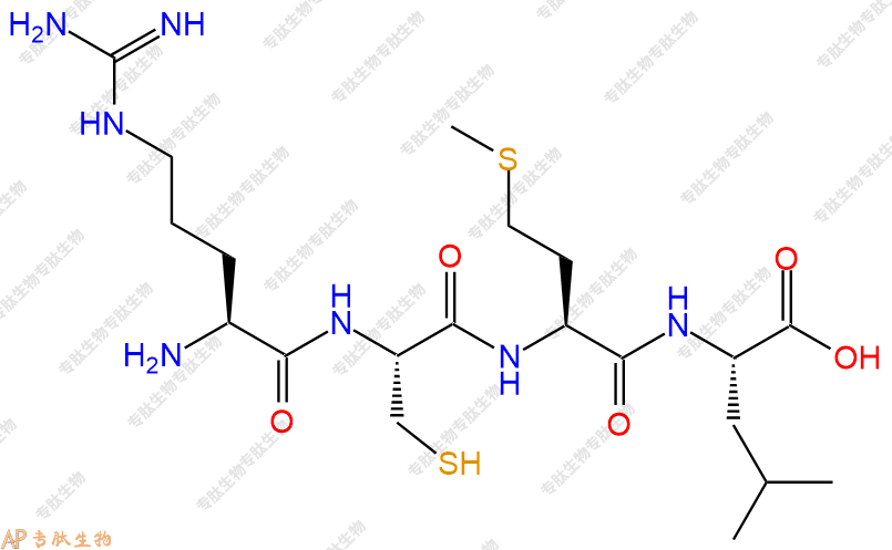 专肽生物产品四肽Arg Cys Met Leu1185993-26-3