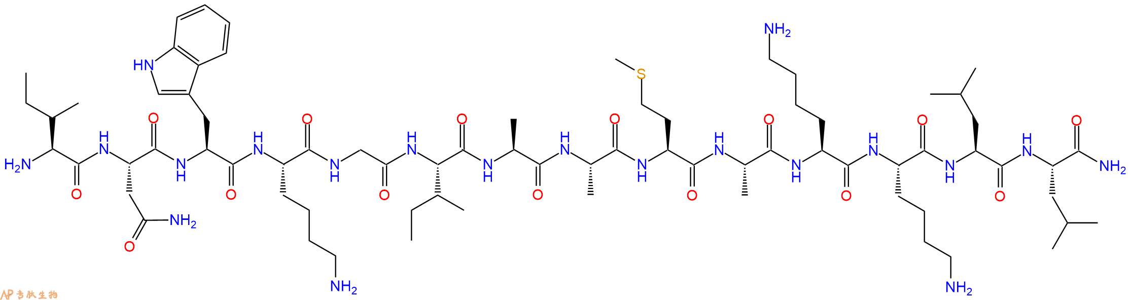 专肽生物产品Mastoparan X72093-22-2