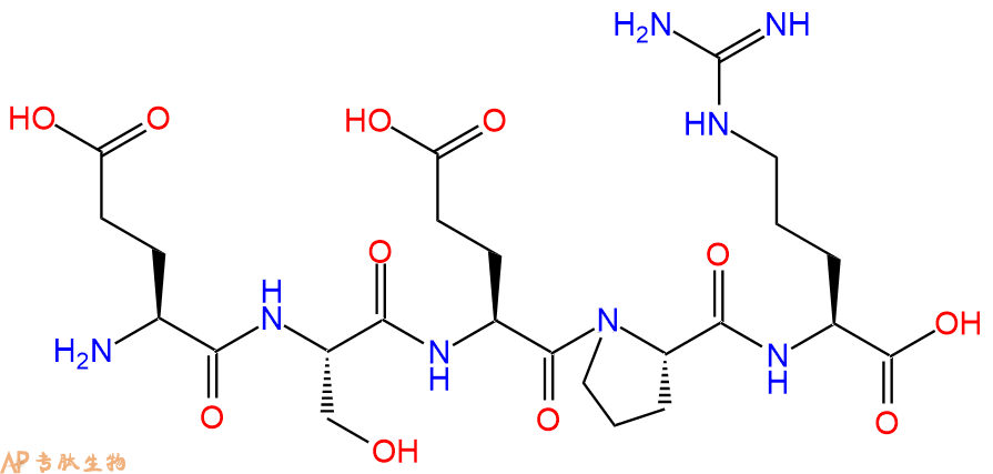 专肽生物产品五肽Glu-Ser-Glu-Pro-Arg121274-41-7