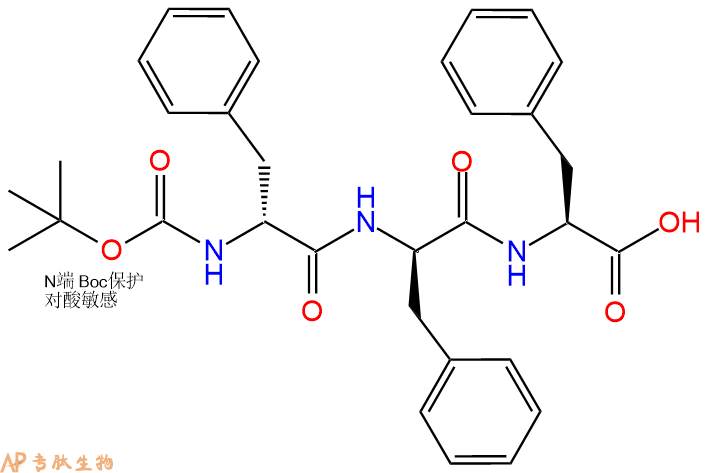 专肽生物产品三肽Boc-DPhe-DPhe-Phe1144521-54-9