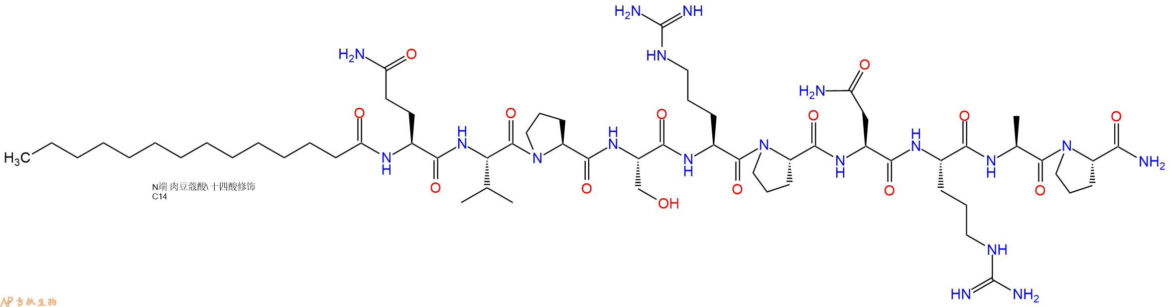 专肽生物产品Dynamininhibitorypeptide,myristoylated251634-22-7