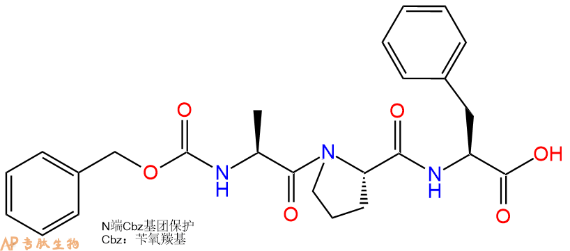 专肽生物产品三肽Cbz-Ala-Pro-Phe108074-21-1