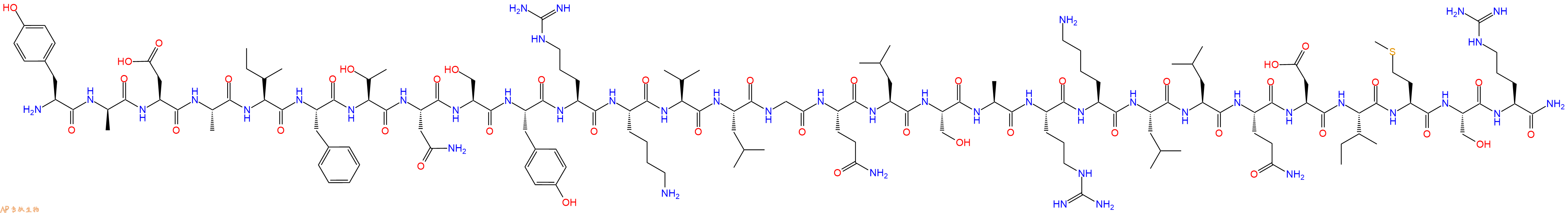 专肽生物产品[DAla2]-Growth HormoneReleasing Factor(1-29)amide,89453-59-8