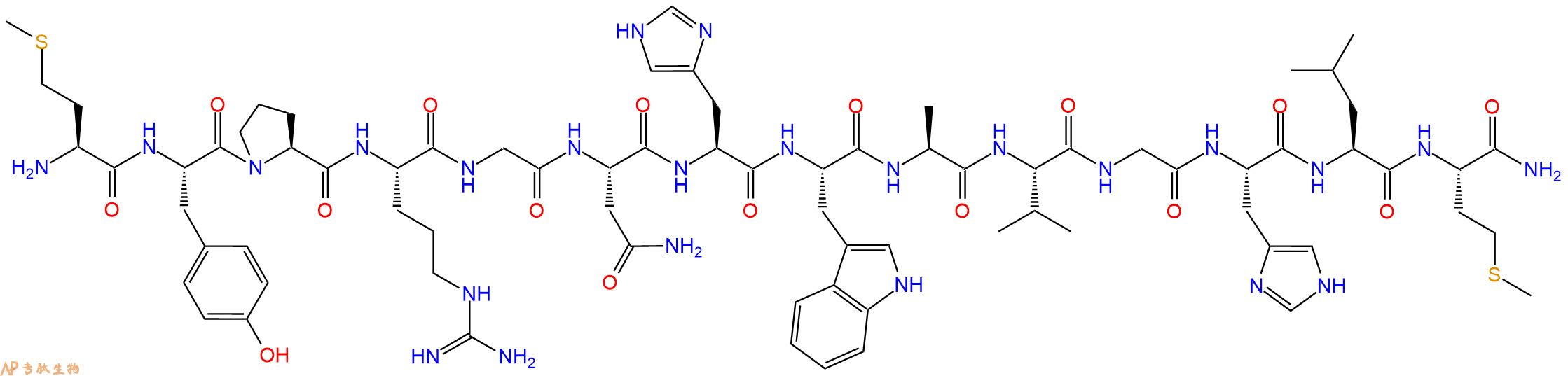 专肽生物产品胃泌素释放肽(14-27)(人猪犬)、Gastrin Releasing Peptide (14-27), porcine, humam, dog81608-29-9