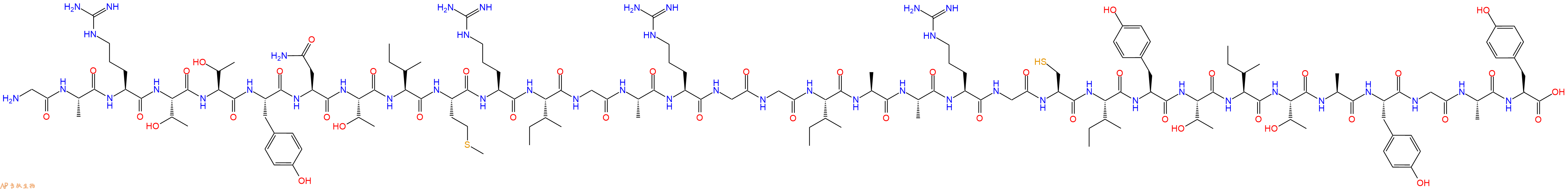 专肽生物产品GARTTYNTIMRIGARGGIAARGCIYTITAYGAY682373-86-0