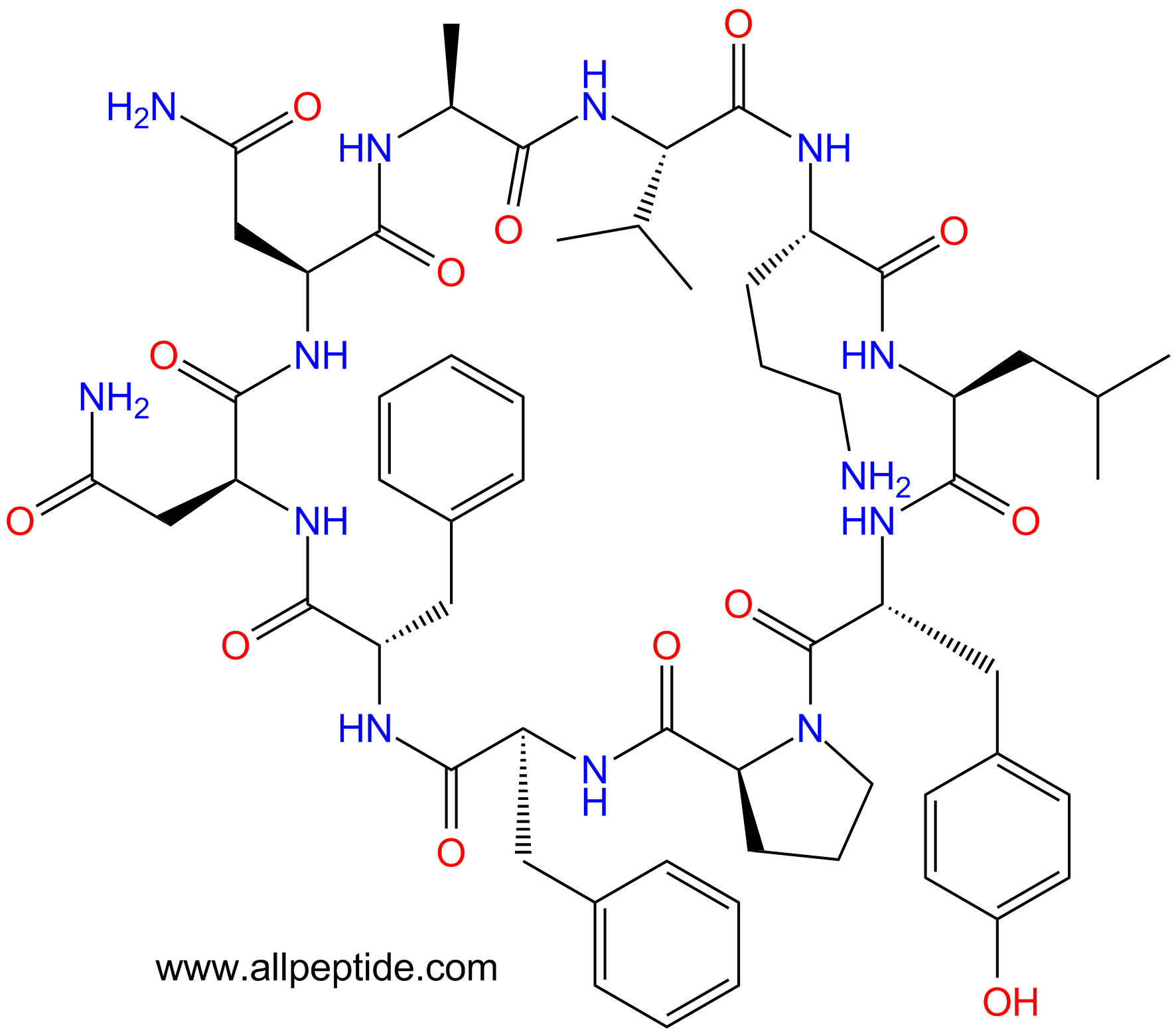 专肽生物产品cyclo(NAVOLdYPFdFN-)1235242-86-0