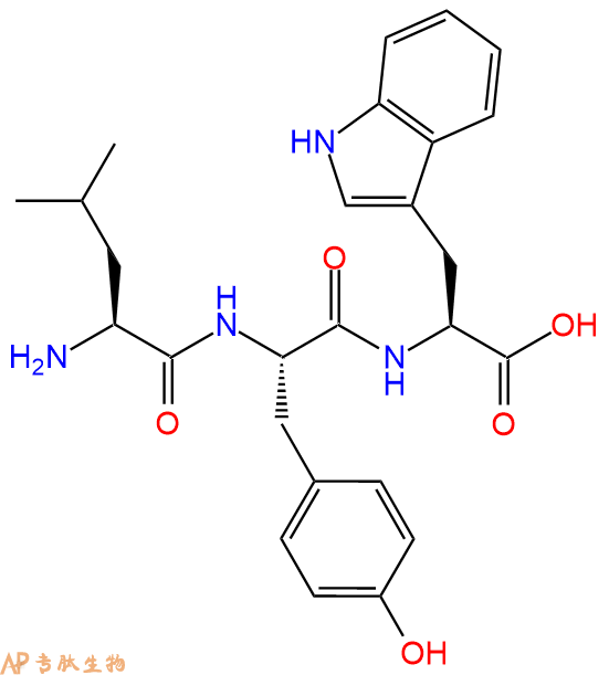 专肽生物产品三肽Leu-Tyr-Trp
