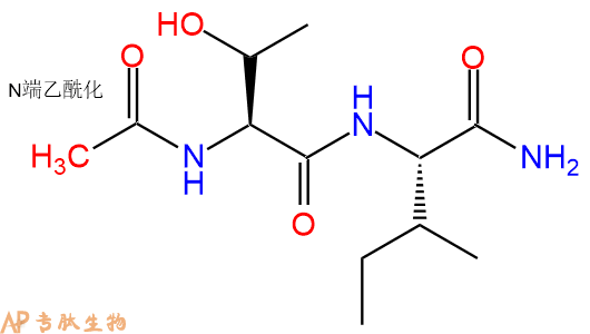 专肽生物产品二肽Ac-Thr-Ile-NH2