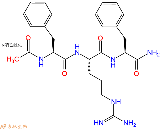 专肽生物产品三肽Ac-Phe-Arg-Phe-NH2475497-36-0