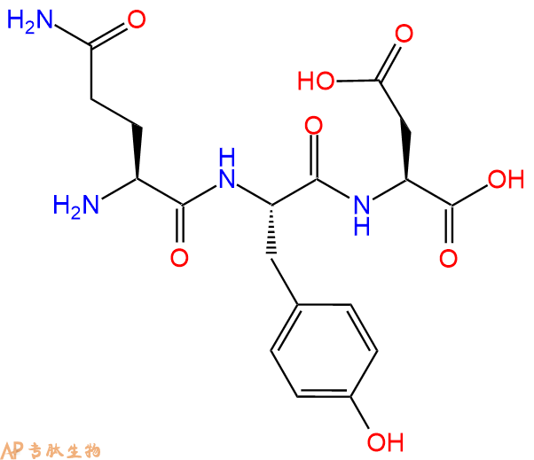 专肽生物产品三肽Gln-Tyr-Asp