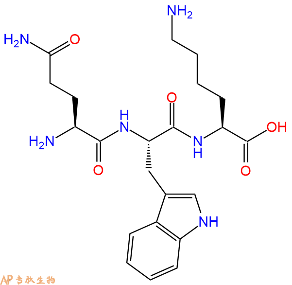 专肽生物产品三肽Gln-Trp-Lys
