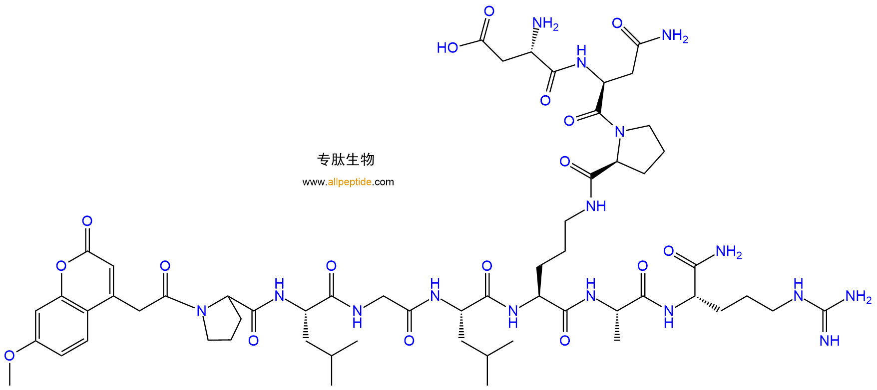 专肽生物产品基质金属蛋白酶MMP-2/MMP-7 Substrate