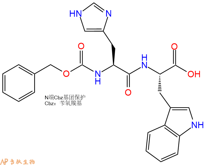 专肽生物产品二肽Cbz-His-TRP79479-33-7