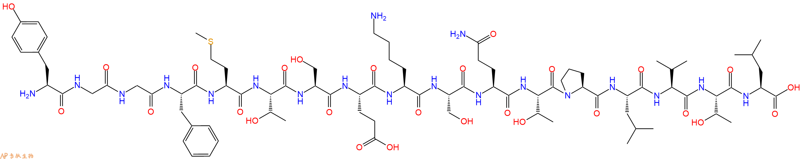 专肽生物产品γ-Endorphin60893-02-9/61512-77-4