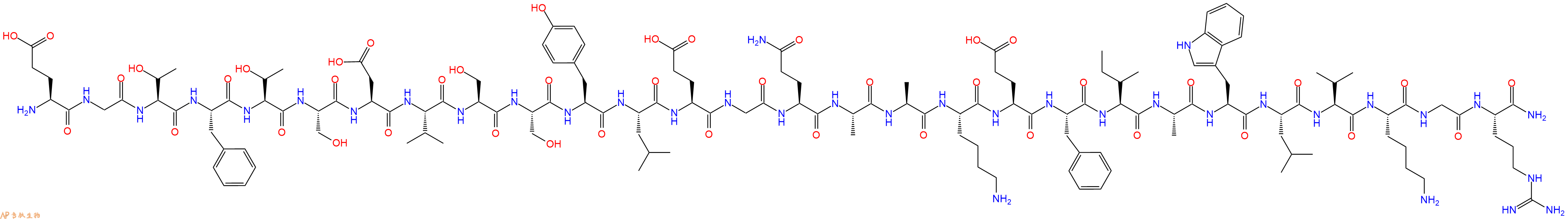 专肽生物产品GLP-1 (9-36) amide (human, bovine, guinea pig, mou161748-29-4
