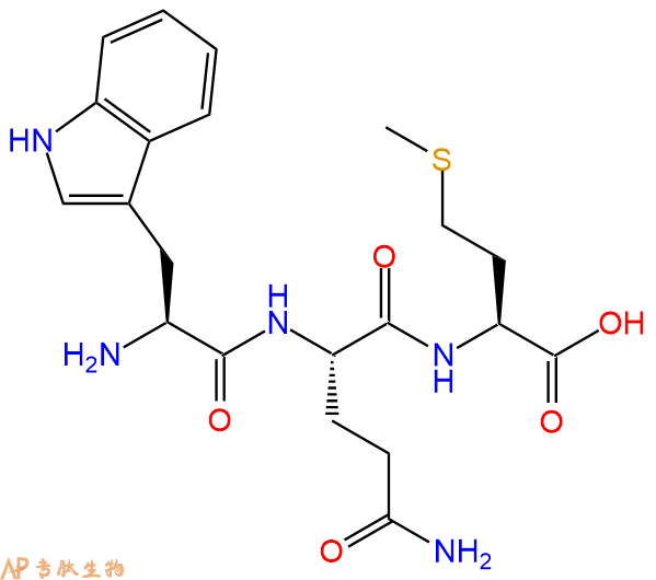 专肽生物产品三肽Trp-Gln-Met