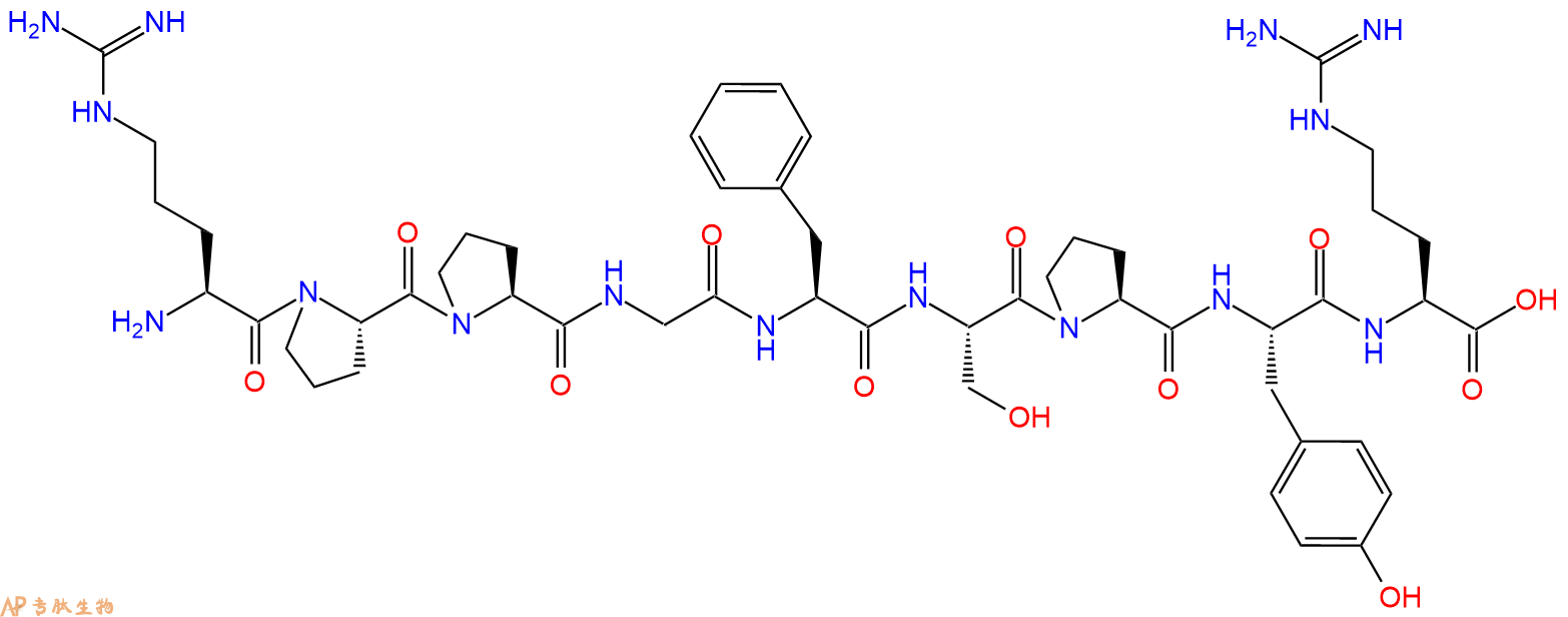 专肽生物产品缓激肽[Tyr8]Bradykinin32222-00-7