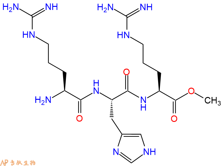 专肽生物产品三肽Arg-His-Arg--甲酯化1537176-98-9