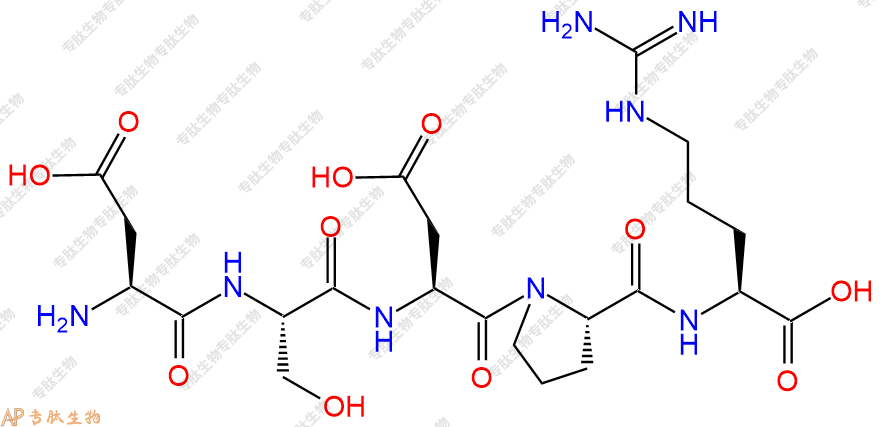 专肽生物产品五肽HumanIgEPenta Peptide HEPP62087-72-3