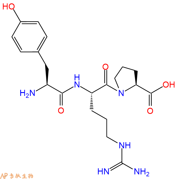 专肽生物产品三肽Tyr-Arg-Pro