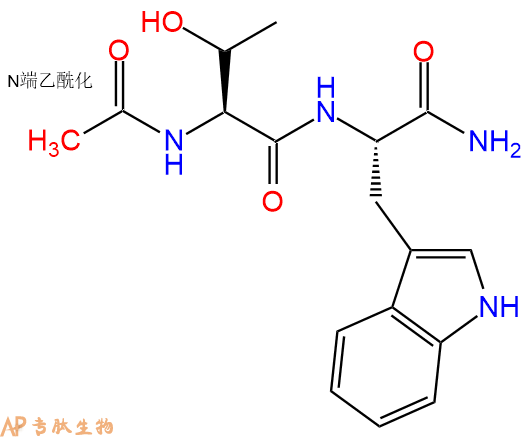 专肽生物产品二肽Ac-Thr-Trp-NH2