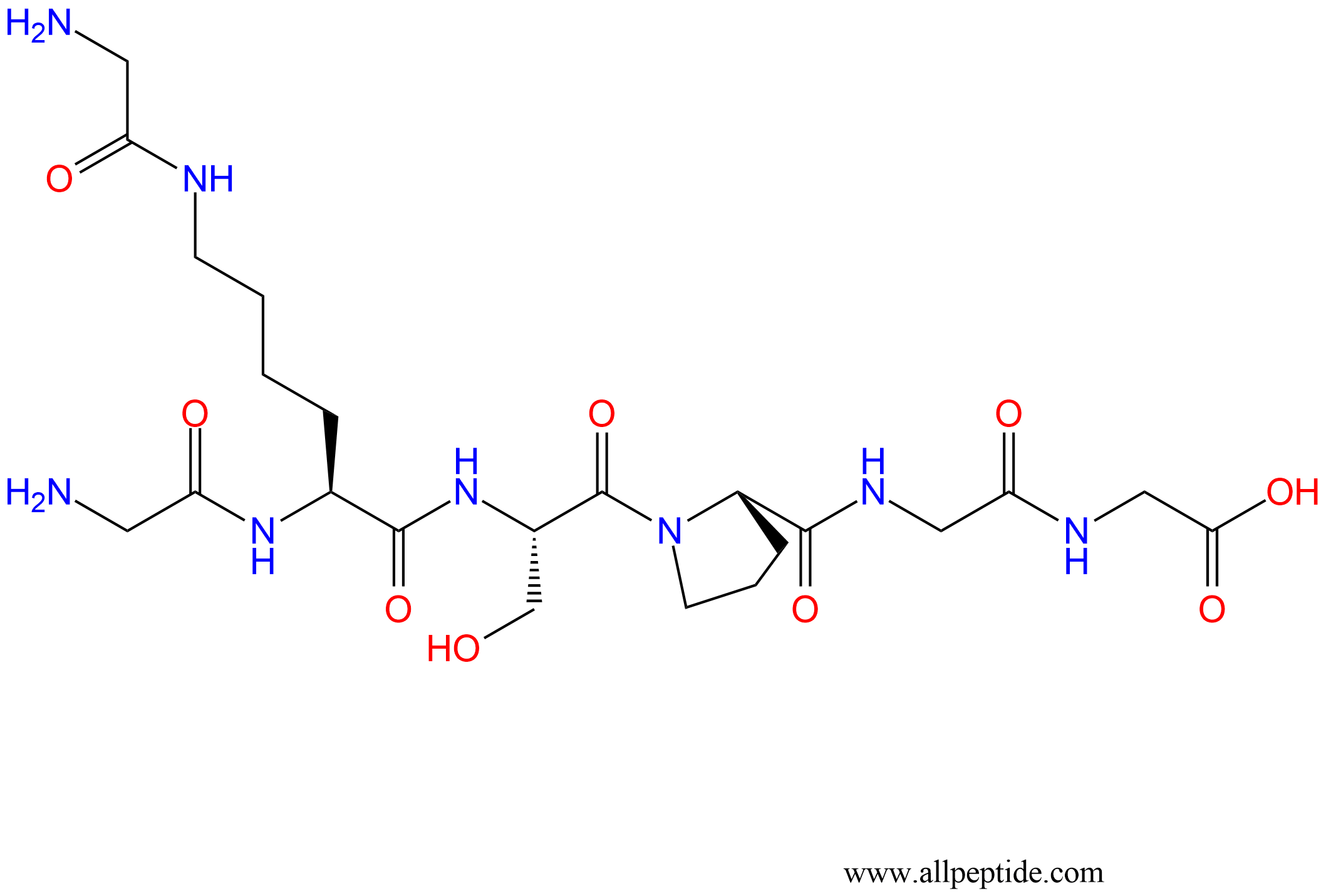 专肽生物产品(Gly)Lys-Ser-Pro-Gly-Gly128404-08-0