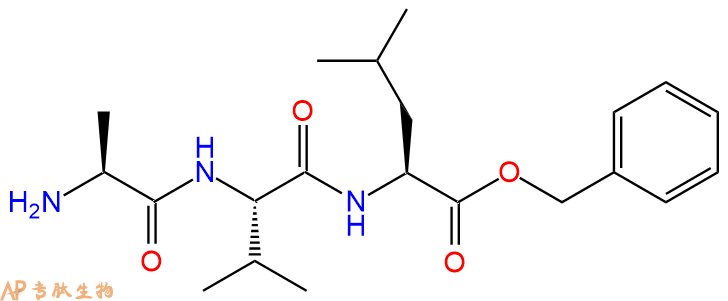 专肽生物产品三肽Ala-Val-Leu-苄酯化1565841-47-5