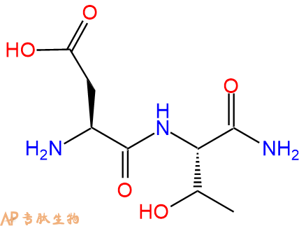 专肽生物产品二肽Asp-Thr-NH2