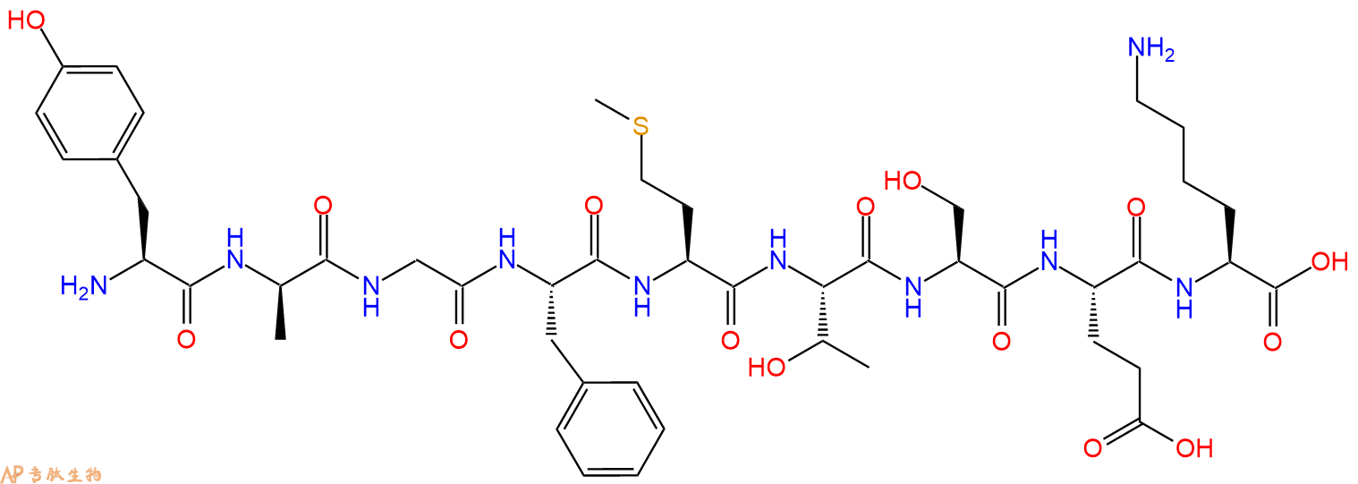 专肽生物产品[DAla2]β-Lipotropin(61-69)