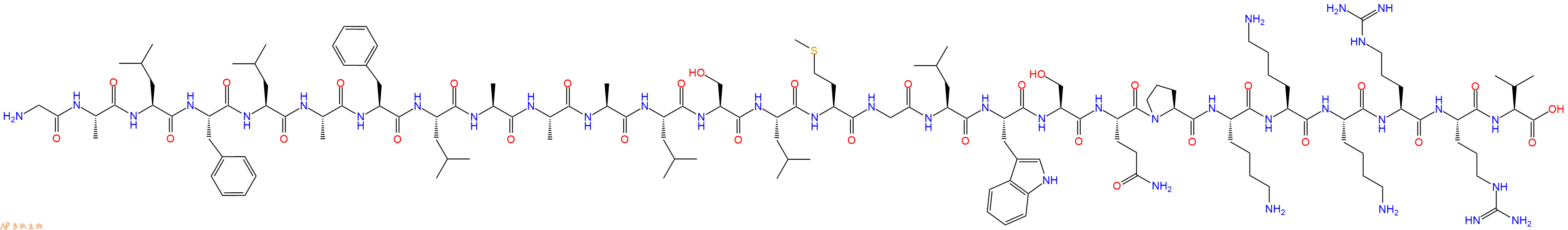 专肽生物产品细胞穿膜肽P-alpha