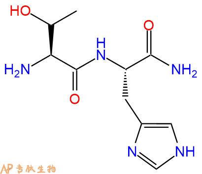 专肽生物产品二肽Thr-His-NH2