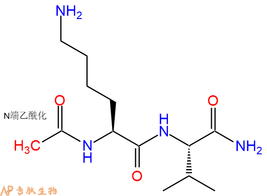 专肽生物产品二肽Ac-Lys-Val-NH2