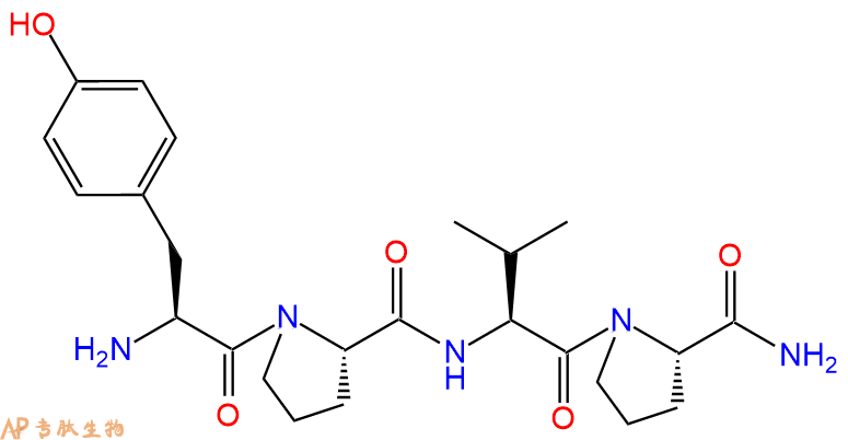 专肽生物产品[Val3]β-Casomorphin(1-4), amide, bovine104180-22-5