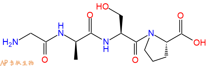 专肽生物产品四肽Gly-DAla-Ser-Pro73538-43-9