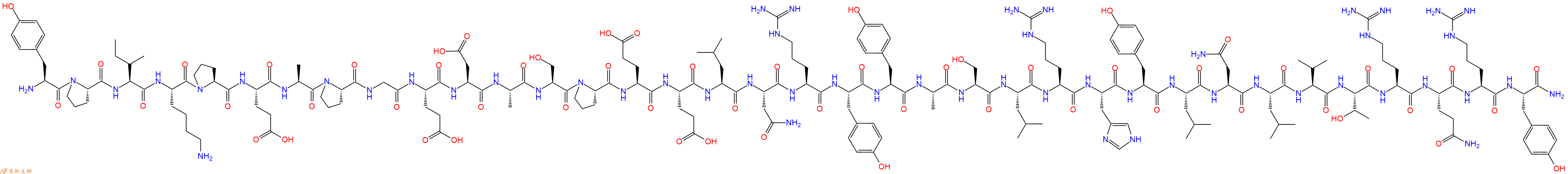 专肽生物产品Peptide YY, PYY, human118997-30-1