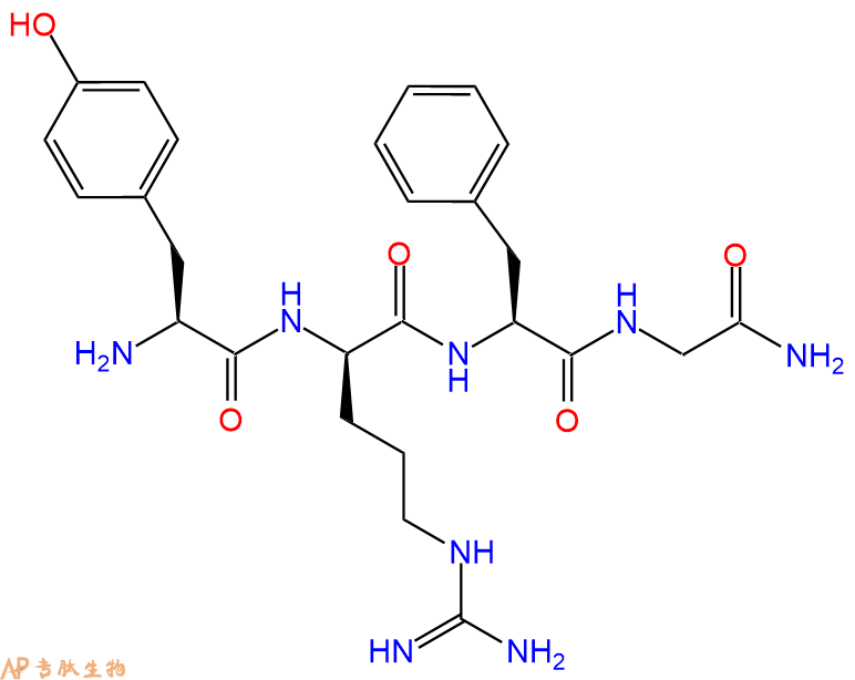 专肽生物产品[DArg2]Dermorphin(1-4), amide100304-60-7