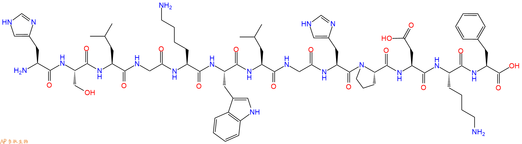 专肽生物产品髓鞘蛋白脂质蛋白：(Ser140)-PLP (139-151) (depalmitoylated) (human, bovine, dog, mouse, rat)122018-58-0