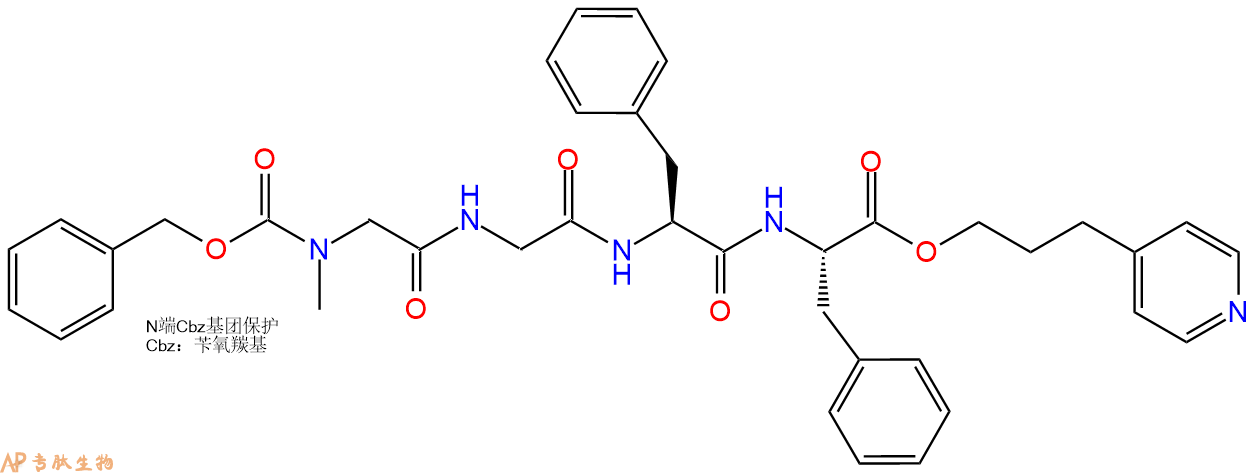 专肽生物产品四肽Cbz-Sar-Gly-Phe-Phe-OP4P30936-55-1