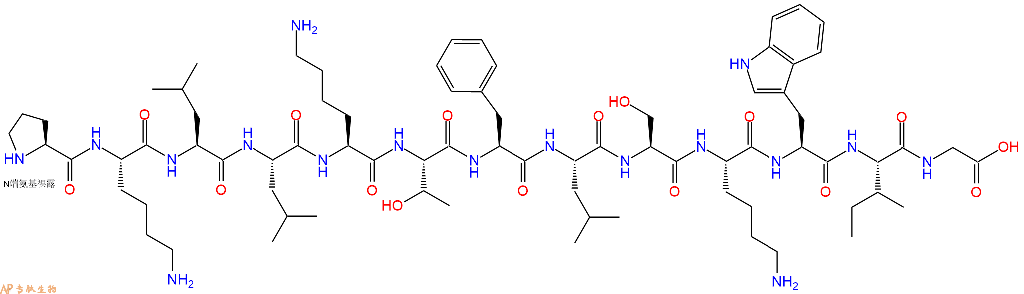 专肽生物产品Seminalplasmin Fragment (SPF) Analog147958-06-3