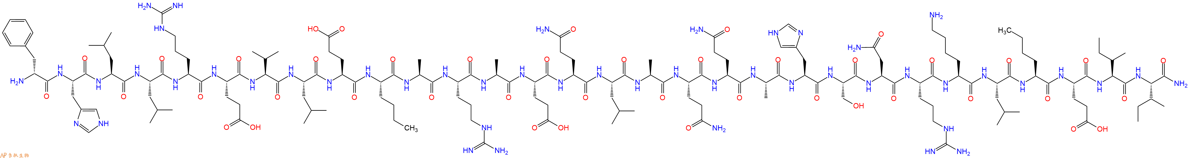 专肽生物产品(DPhe12, Nle21ˉ38)-CorticotropinReleasing Factor(1129133-27-3