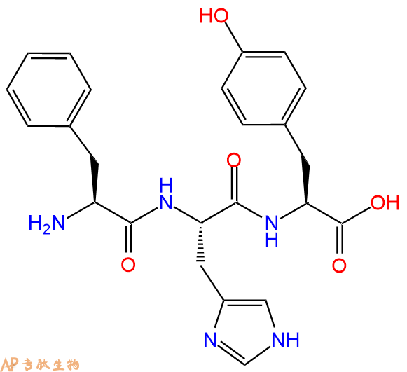 专肽生物产品三肽Phe-His-Tyr