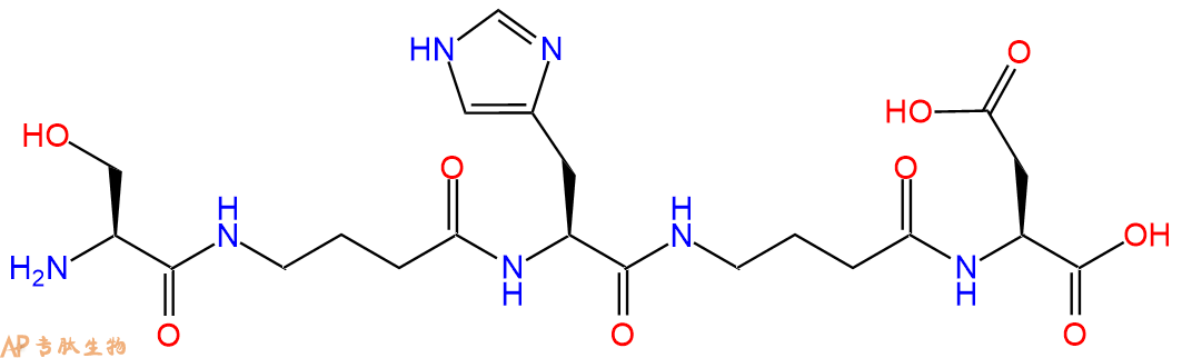专肽生物产品五肽Ser-Gaba-His-Gaba-Asp7429-71-2