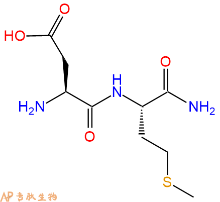 专肽生物产品二肽Asp-Met-NH2